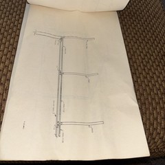 Vintage Instructions For Erecting An “Easy Way” Pork Factory. Floor Plan, Gates