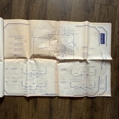 2-Story Colonial Gable-Front House 3 Bed 2.5 Bath 14page ORIGINAL Blueprint 1994