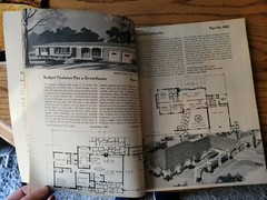 Vintage 1960s Beautiful Home Plans Magazine, Building Plans inspiration,12th Ed