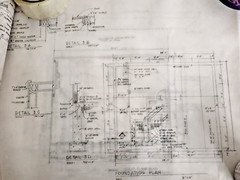 1989 Vintage 2 Story Double Car Garage Addition 18 Page Paper Blueprint Plan