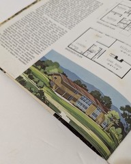 VTG 100 Multi-Level Hillside Home Plans Design Catalog Blueprints 1972 MCM