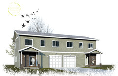 Hillcrest Quarters Duplex Plans – PDF Downloadable Blueprint