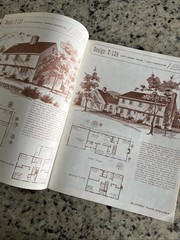 Vintage 1970 Cape Cod Salt Box Garrison Homes Plans Design Catalog Blueprints