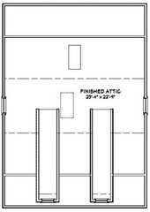 24×24 House — 3 Bedroom 3 Bath — 1,660 sq ft — PDF Floor Plan