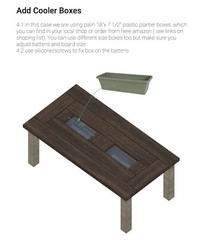 Woodworking Plans for Picnic Table with Integrated Cooler – Complete DIY Guide