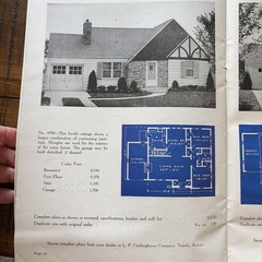 Vintage 50s MCM Mid Century Home Designs House Plans Low Budget Homes Catalog
