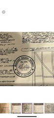 vintage set of 7 blueprint sheets from nationwide plan book company