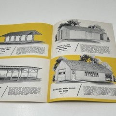 1958 Machine Sheds And Equipment Garage Weyerhaeuser 4 Square Guide Manual Plans