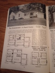 2 “ALADDIN READI-CUT HOMES”. HOUSE PLANS “PRE-CUT” & SHIPPED-HOME KIT 1949 1951