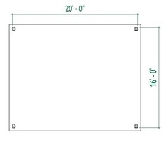 3 Gable Backyard Pavilion plans-Post and Beam Covered Patio Construction Bluepri