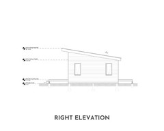 Modern Cabin House, 20′ x 44′, 880 Sq Ft, Tiny House, Architectural Plans