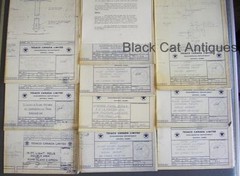 1966 Texaco Canada Dorval Airport Engineer Drawings & Specs/Contract Papers