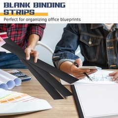 1000 Pcs Blueprint Binding Strips – Blank Binding Strips for Construction, Arts