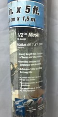 Silver Galvanized Hardware Cloth for Fence (24 Inch x 5 Foot) Yardgard