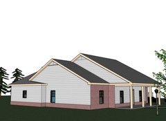 Abbigale 2161G 3 SIDING-BRICK home, house plan 4 beds, 2.5 baths PDF