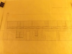 VINTAGE HOUSE BLUEPRINTS #5— 12″ X 18″ SEE PICTURES 7 PAGES
