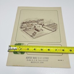 1960 Granite City Steel Farmstead Planning Basic Manual Farm Barn Building Plans