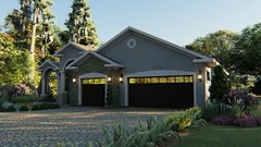 CADFILE BLUEPRINTS MEDITERRANEAN HOUSE PLAN ARCHUP #106M