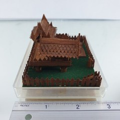 Thai Handmade Wood Antique house designs For Creator House Model Floor Plan