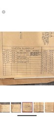 vintage set of 7 blueprint sheets from nationwide plan book company
