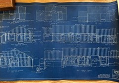1955 Garlinghouse Plan Service #6375 6 Pgs. Blueprints Modern MidCentury Home
