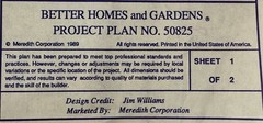 Better Homes And Gardens Project Plan No. 50825 Dachshund Pull Toy