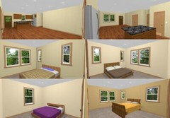 60×30 House — 4 bedroom 3 Bath — 1,800 sqft — PDF Floor Plan — Model 4C