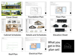 Modern Barndominium Plan: 1,218 (Living) Sqft -2 Bed- 2 Bath- 2 Car Garage