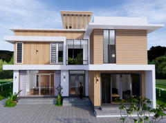 41×35 Feet Small House Plan 12.4×11 Meter 4 Beds 4 Baths Terrace (A4 Hard Copy)