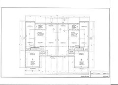 Full Set of Condominium / Duplex building plans 1,530 sq ft