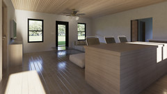 Barndominium, 2 Bedroom 2 Bath 1200 sq ft Floor Plan, 25’x48 | PDF DOWNLOAD