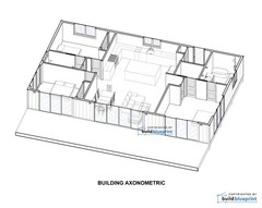 30×50 Lean Modern Cottage Custom Architectural Plans 1500SF – PDF Download