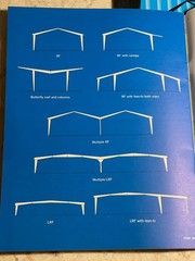1959 Butler Rigid Frame Buildings Plans Construction Kansas City MO MCM Design