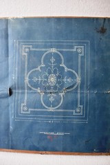 Antique Bhavindra Vilas Palace Jamnagar Architectural Plan Lay-Out First Floor”7