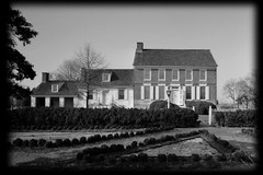 Traditional Colonial American home, brick home, historic architectural plans