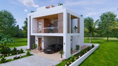 29×36 Feet House Plans 8.5×11 Meter 4 Bed 3 Bath Terrace Roof PDF & A4 Hard Copy