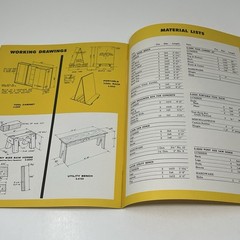 1958 Machine Sheds And Equipment Garage Weyerhaeuser 4 Square Guide Manual Plans