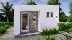 16×20 Feet Small House 5×6 Meter 1 Bed 1 Bath Steel Frame PDF and (A4 Hard Copy)