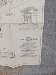 VTG Make Your Pennies Count House Good Housekeeping Floor Plan 1950s MCM Cottage