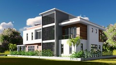 45×63 Modern Home Plan 13.8×19 Meter 3 Bedrooms Full Plans (A4 Hard Copy)