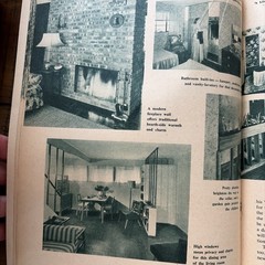 Vintage MCM Mid Century Home House Plans Book Catalog 52 Plans For 1952
