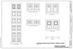 HOUSE PLANS – 2 story Prairie style home, Old English details, printed plans