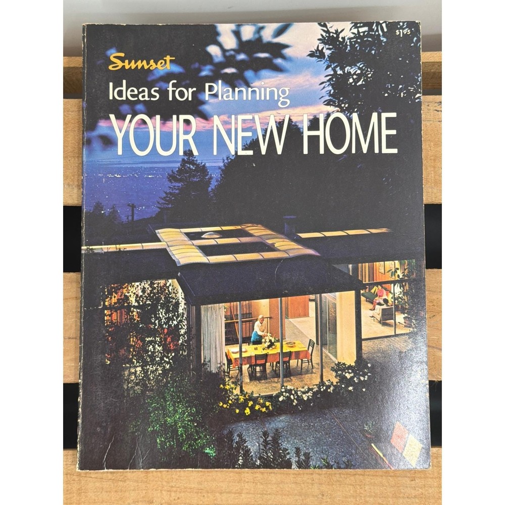 Sunset Ideas for Planning Your New Home MCM Architecture Book 1972 2nd Ed
