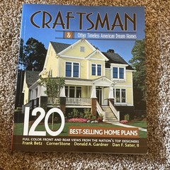 Design Direct Publishing Craftsman Dream Homes Book: 120 Best-Selling Plans