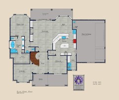Texas Hill Country Dream Home Plan 3839 sq ft by Pro Architectural Designer