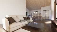 House Plan, Barndominium, 4 Bedroom 2 Bath with Porch, 1500 sf | PDF DOWNLOAD