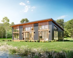 30×50 Lean Modern Cottage Custom Architectural Plans 1500SF – PDF Download