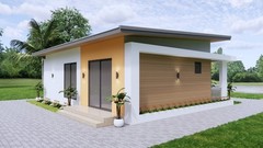 30×26 Small House Plan 2 Beds 2 Baths | 9×8 Mt Tiny Home CAD PDF & A4 Hard Copy