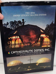 1970s Brochures/Building Plans GEODESIC DOME HOME LIVING by Cathedralite, Fuller