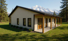 2,000 Sqft (Living) Farm House with – 3 Bedrooms, 2 Baths, office 3 car garage